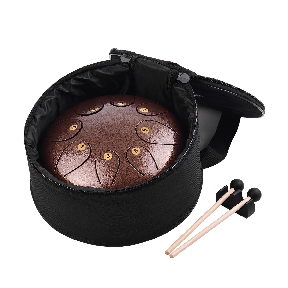 10 Inch Steel Tongue Drum Pan Drum Percussion Steel Drum