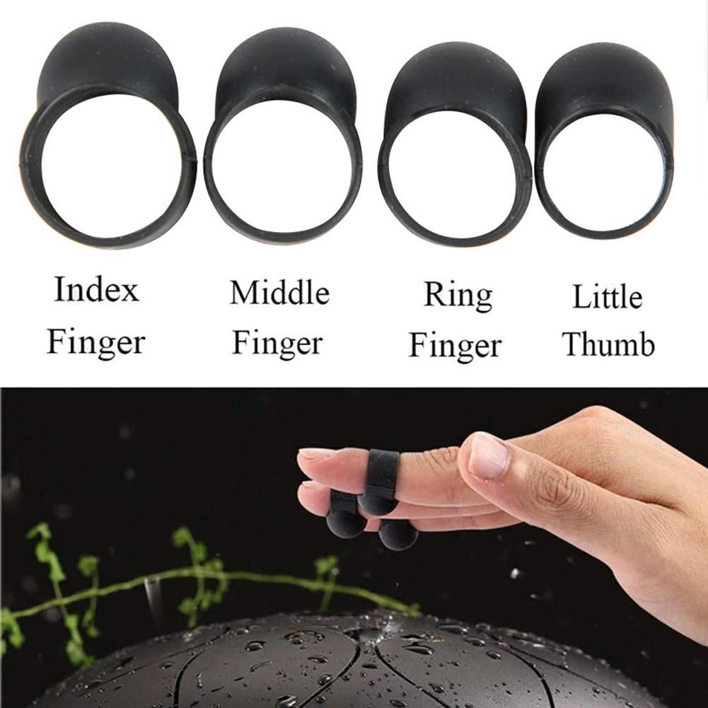 Steel Tongue Drum Playing Accessory Percussion Musical Instruments Accessories Steel Tongue Drum Mallet and Mallet Holder Finger Cot