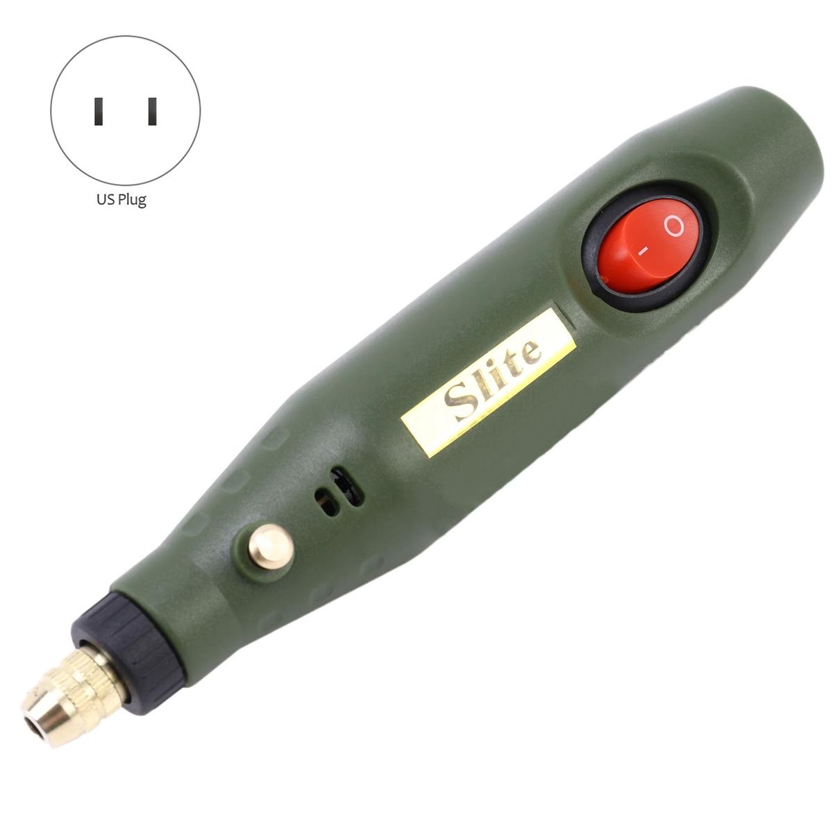 110V Power Tools Engraving Pen Mini Electric Grinder Polishing Machine Small Manual Drilling Machine Power Tools Us Plug