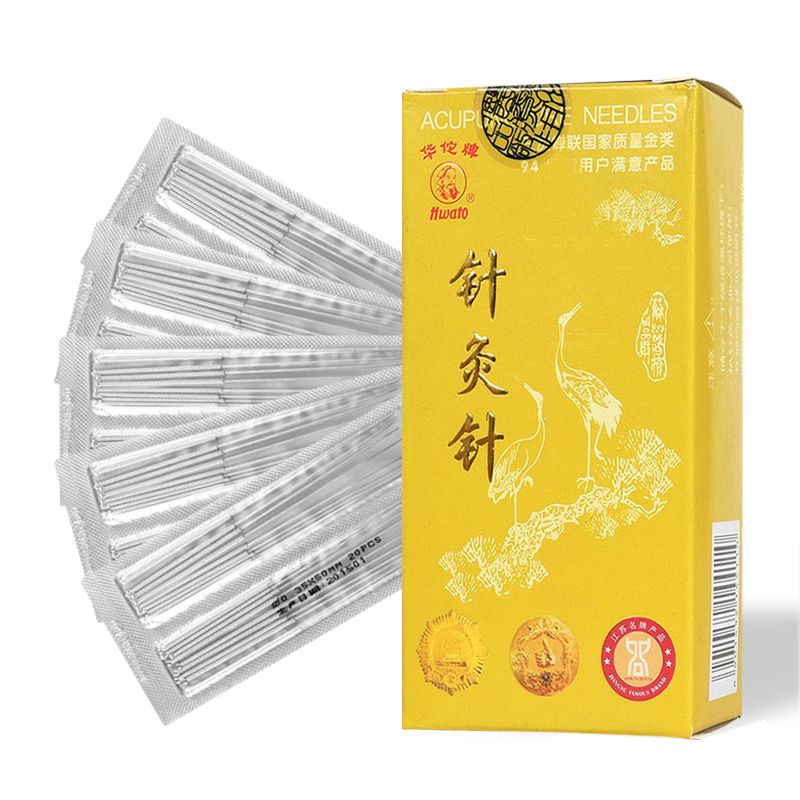 0.25/30/35/40mm Authentic Needle Huatuo Size Reusable Needles Pcs 200 Silver-plated Non-disposable Acupuncture