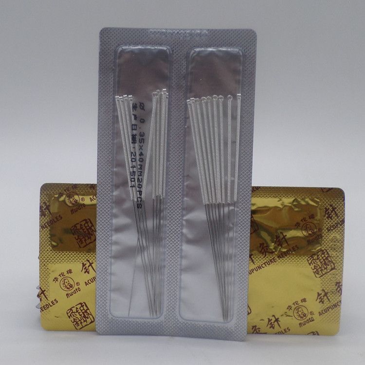 0.25/30/35/40mm Authentic Needle Huatuo Size Reusable Needles Pcs 200 Silver-plated Non-disposable Acupuncture