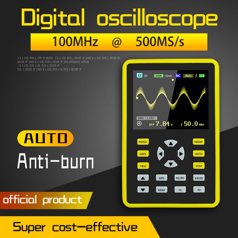 FNIRSI-5012H Handheld Mini Digital Oscilloscope