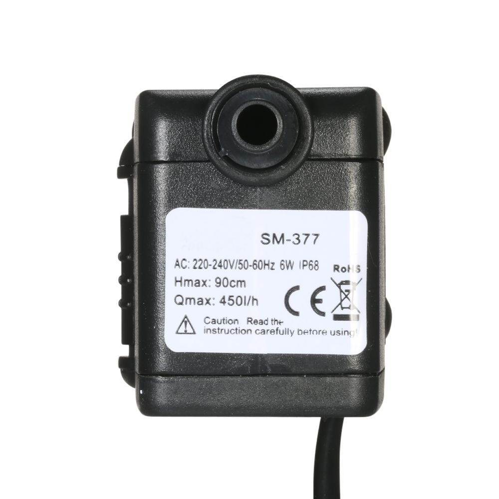 450L/H 6W Submersible Water Pump For Aquarium Tabletop
