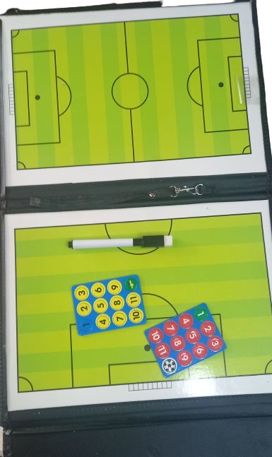 Football Coaches Tactic Board Foldable Strategy