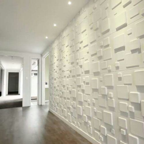 Eco Friendly Choc 3D Wall Panel - Fibre