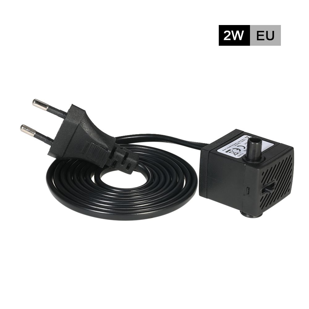 150L/H 2W Submersible Water Pump For Aquarium Tabletop