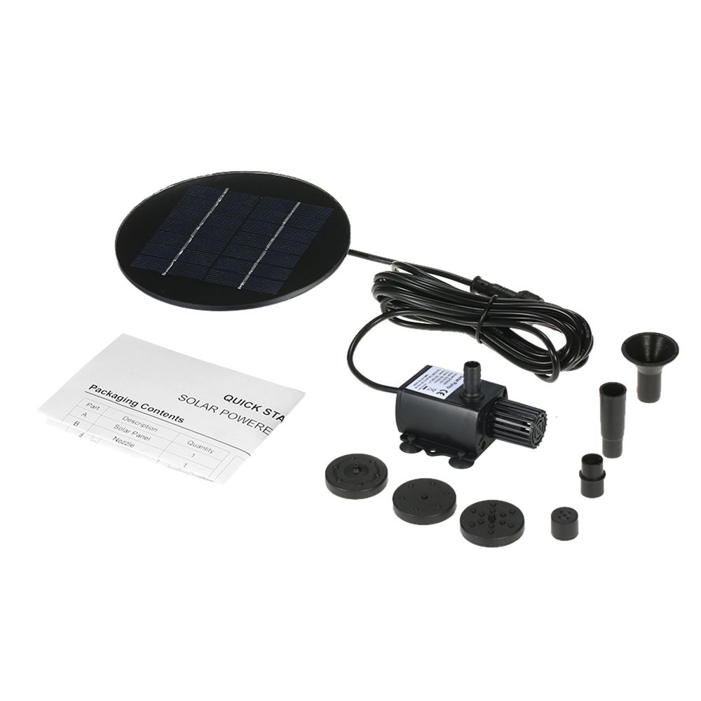 9V 1.8W Solar Panel Solar Powered Fountain