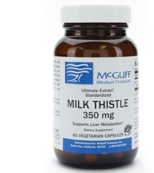 Milk Thistle, 350mg, Ultimate Extract®, 60 Capsules/Bottle