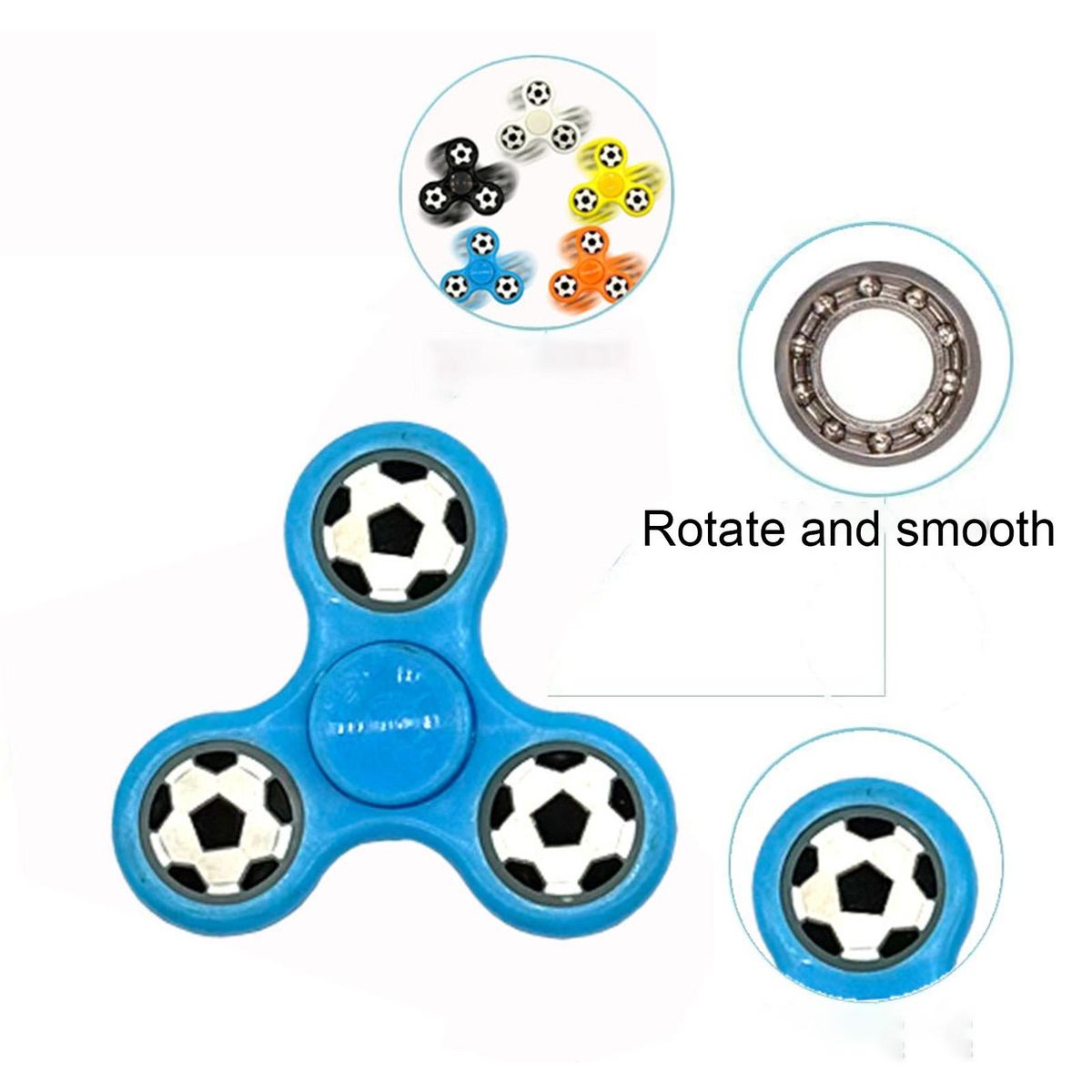 3Pcs Fingertip Spinner Children Fingertip Fidget Spinner Toys