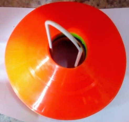 50Pcs Professional Fitness Football/Soccer Cross Training Track Disc Cones Sports Safety Equipment Sign