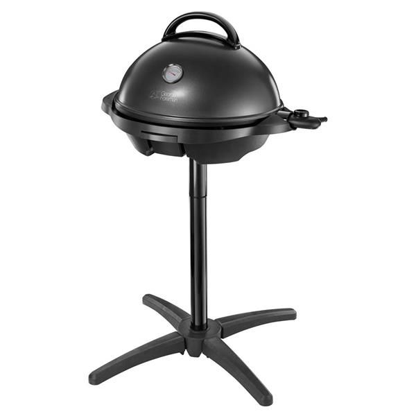 Grill With Collapsible Stand For Indoor Or Outdoor Cooking