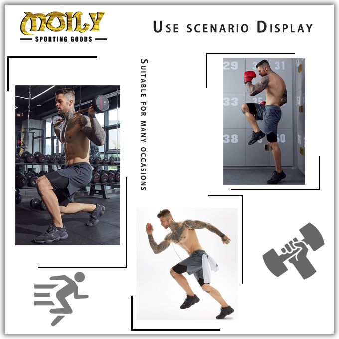 Quick Drying Double Breathable Gym Shorts For Men