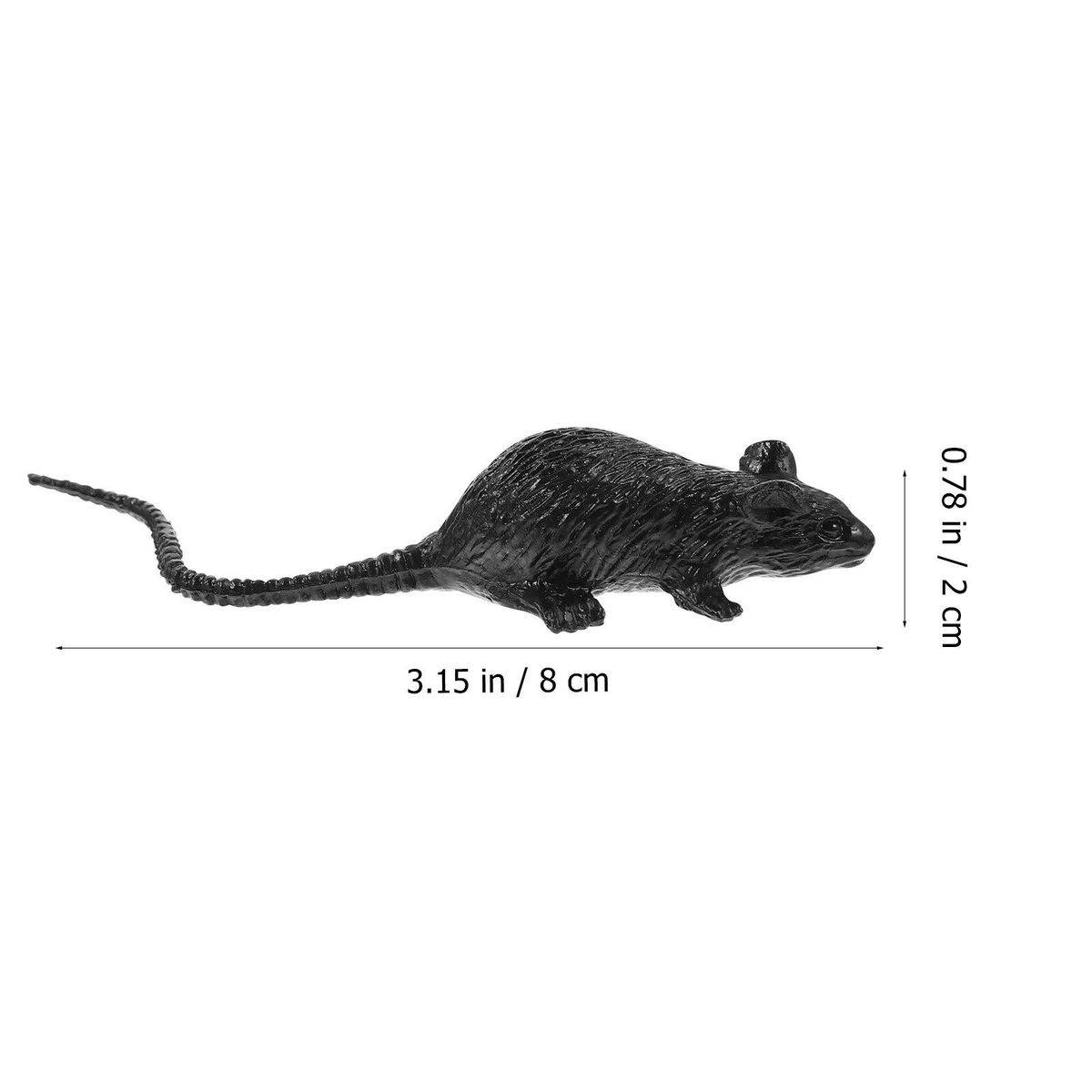 10pcs Realistic Mice Rat Rat Lifelike Mouse Mice Rats Trick Toys for Joke Party Decoration