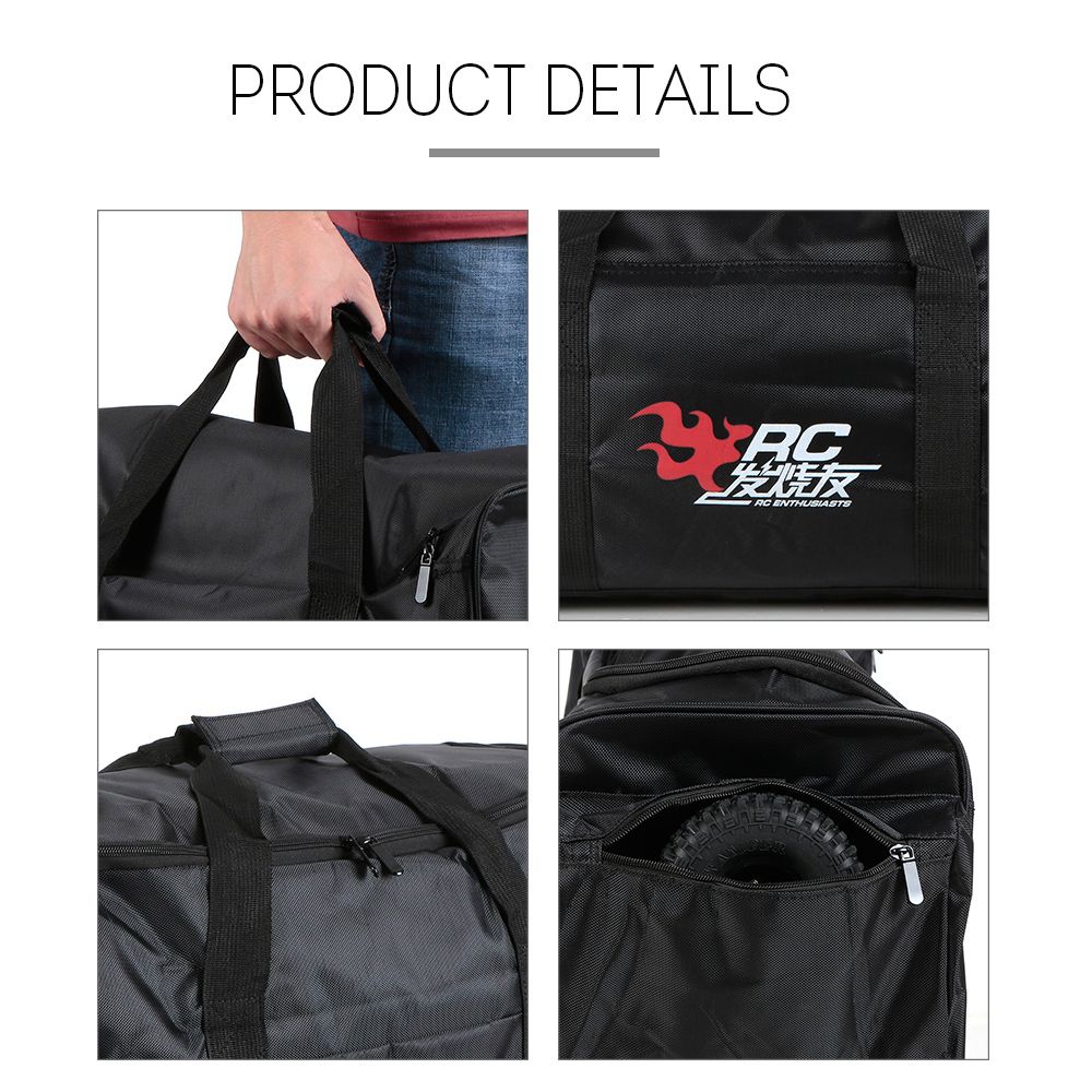 RC Car Storage Handbag For 1/10 RC Off-road Buggy Climber