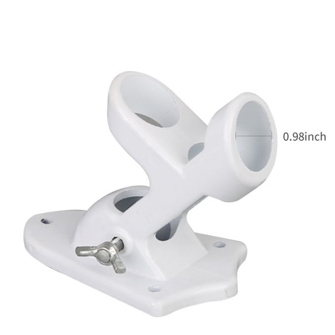 45?Adjustable Wall Flag Pole Base 2 Position Flag Pole