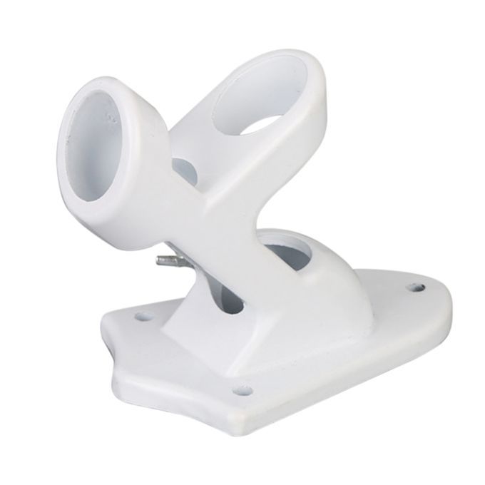 45?Adjustable Wall Flag Pole Base 2 Position Flag Pole