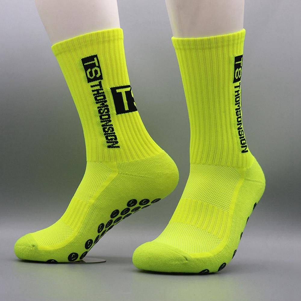 THOMSONSIGN Antiskid Football Socks Men's Friction Pad
