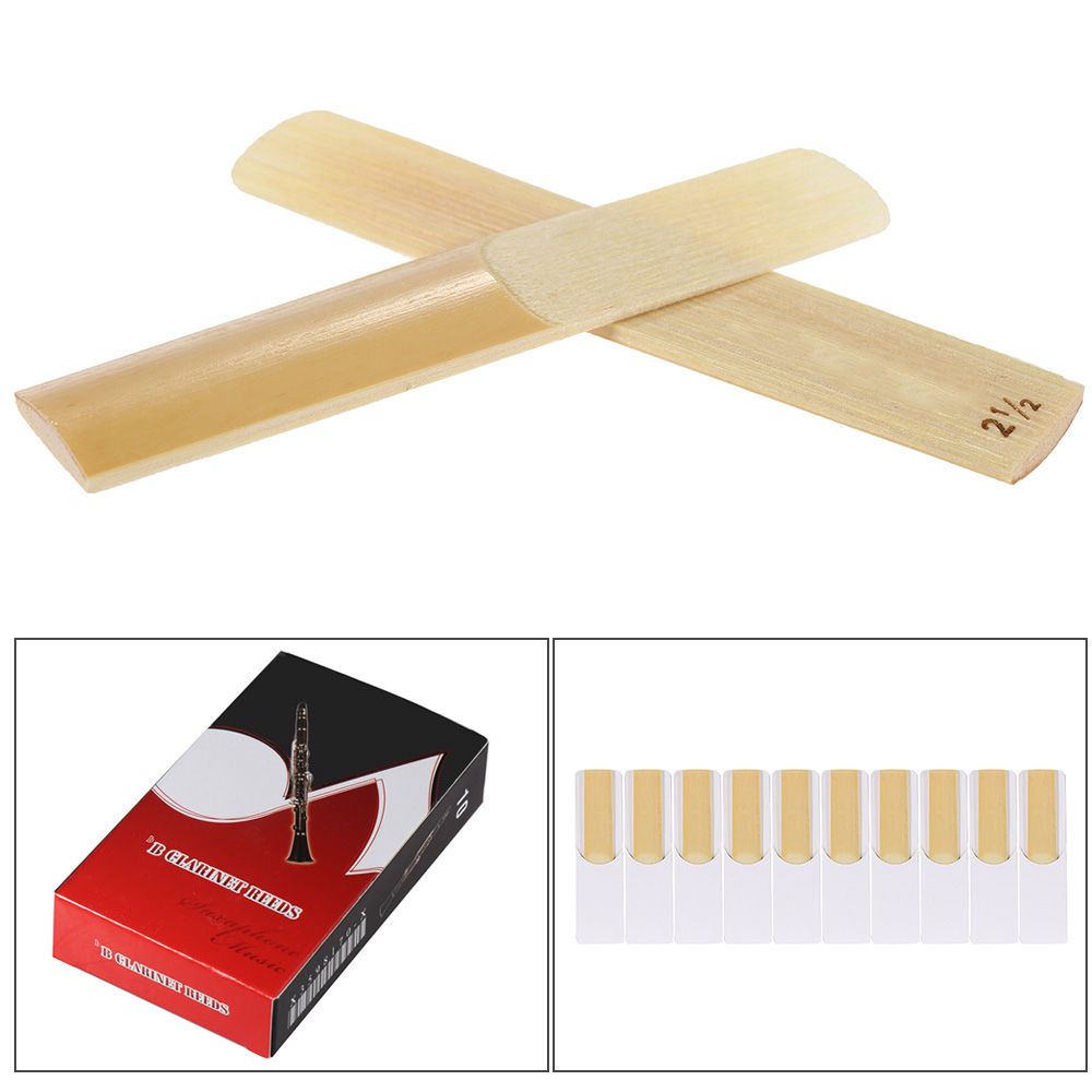 10-pack Pieces Strength 2.5 High Quality Bamboo Reeds For