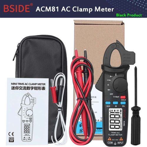 Bside Acm81 Digital Clamp Meter Auto-rang Trms 1ma Accuracy