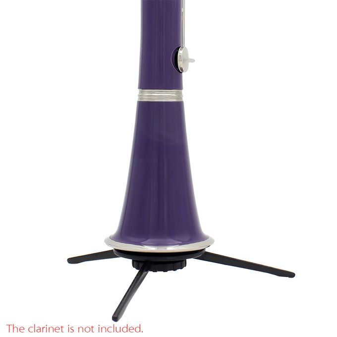 New Portable ABS Clarinet Stand Folding Fits Inside Bell