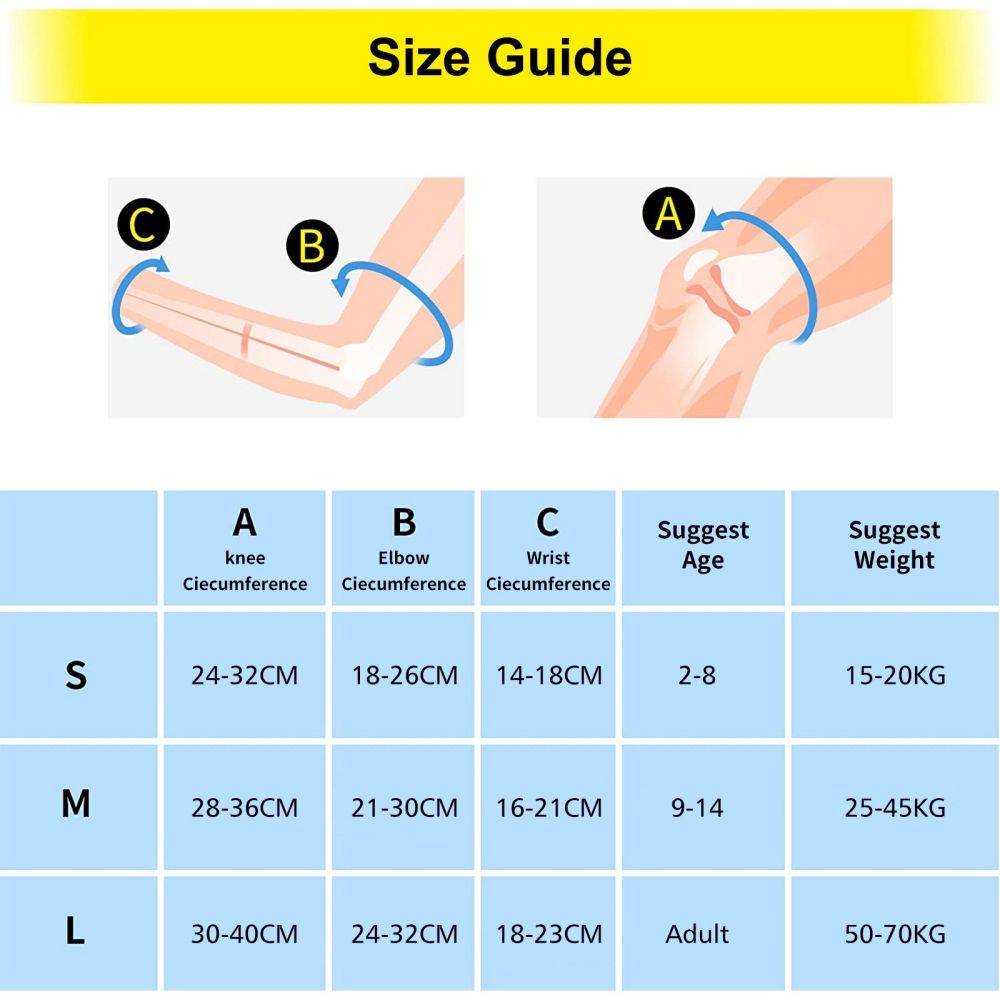 (6PCS Protection Kit)6Pcs KneePads Set Bracers Elbow Brace Men Women Thickening Sports Safety  Protector For Cycling Skateboarding FootballVolleyball SAB