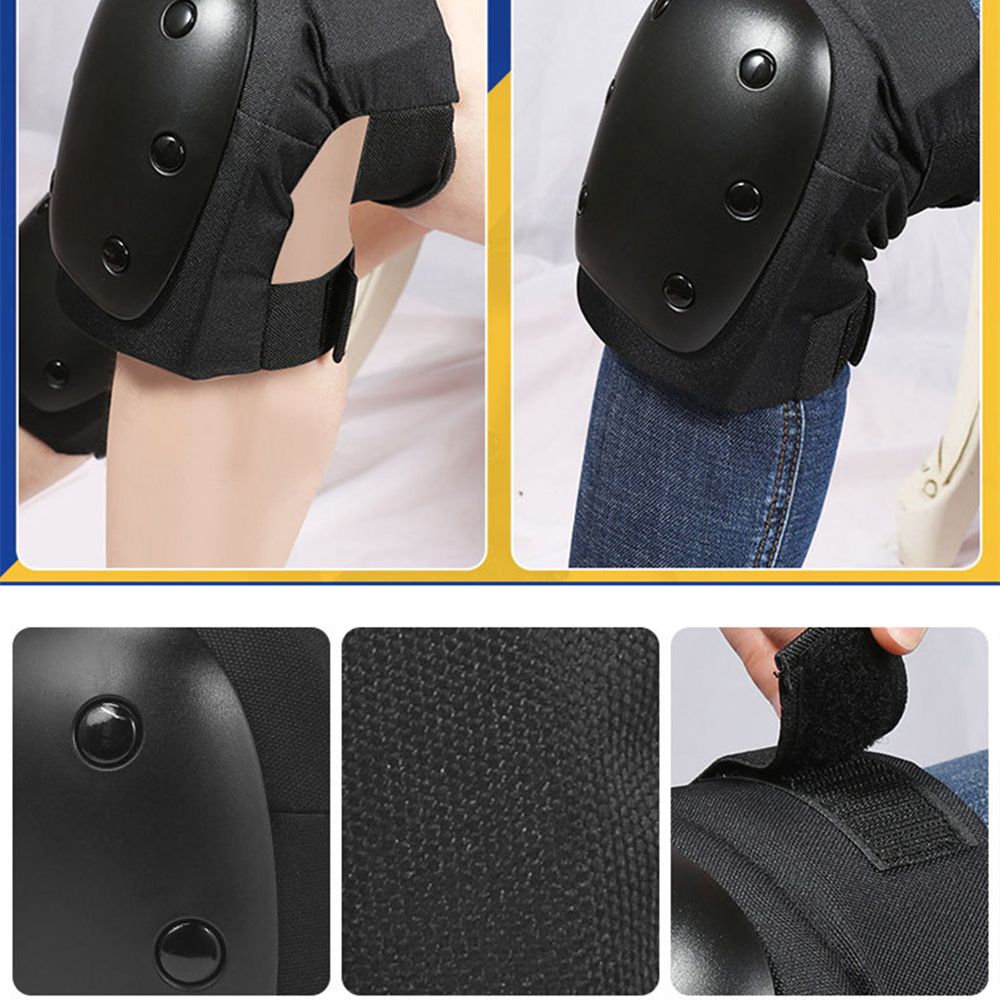 (6PCS Protection Kit)6Pcs KneePads Set Bracers Elbow Brace Men Women Thickening Sports Safety  Protector For Cycling Skateboarding FootballVolleyball SAB