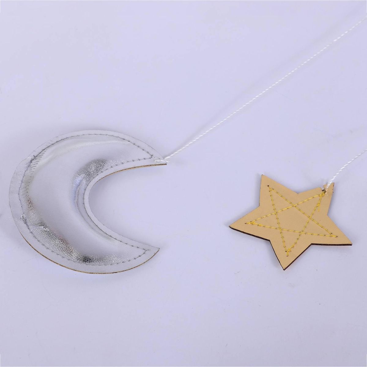 Baby Mobile Cotton Moon And Star Tent Wall Hanging Toys