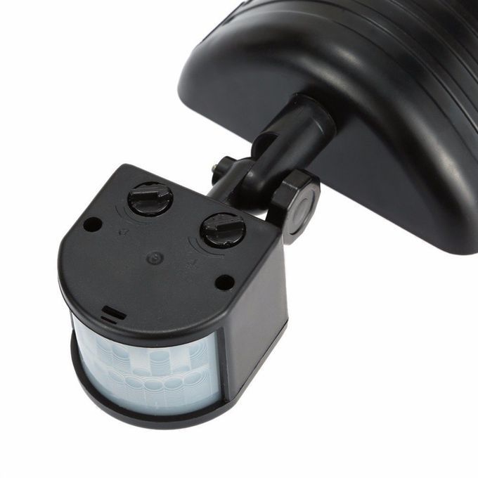 22LED Dual Security Detector Solar Spot Light Motion Sensor Outdoor Floodlight Black