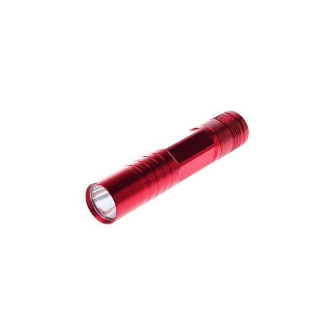 LED Flashlight Torchlight Waterproof Torch Light 6 Sides Mini Flashlight Torch Red