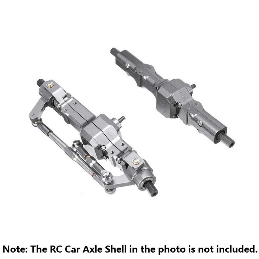 Metal Steel Gear Front & Rear Axle Bridge Steering Cup Kit