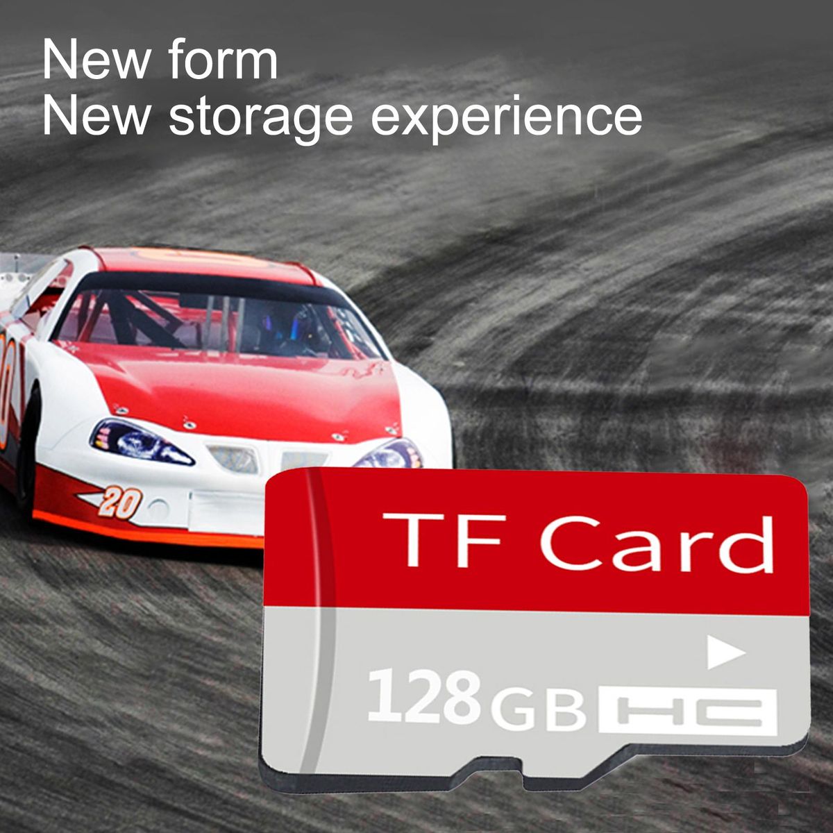 8G/16G/32G/64G/128G TF Memory Card High-capacity C10-Red