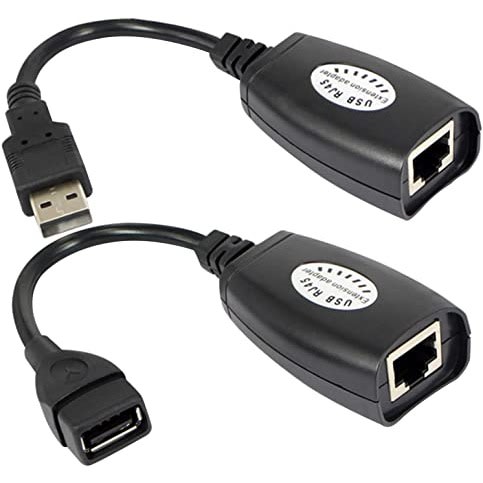 Usb 2.0 To Rj45 Lan Extender Over Cat5 Cat5e Cat6 Cable