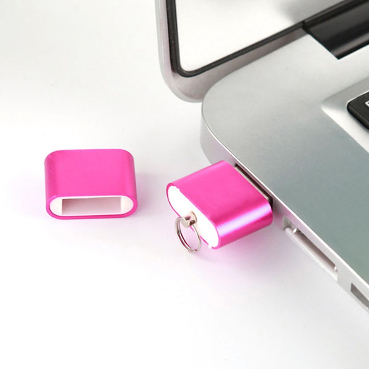 Card Reader Mini High Speed Aluminum Alloy Mini Card-Golden