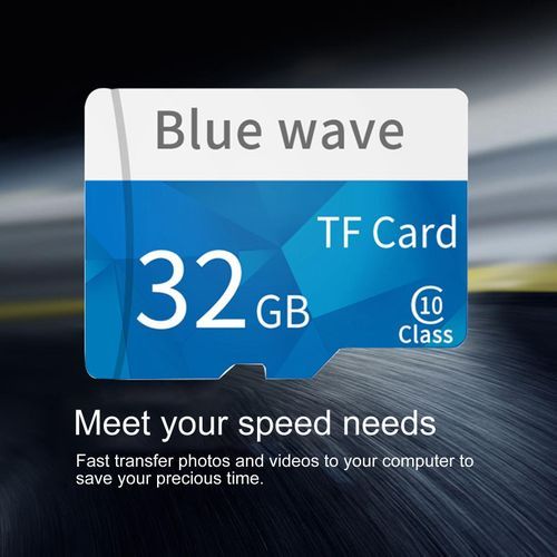 8G/16G/32G/64G/128G TF Memory Card Portable C10-Blue