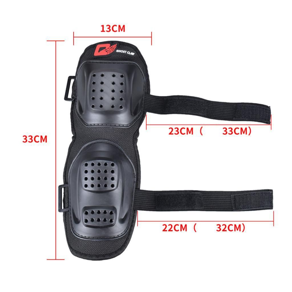 4pcs Motorcycle Protective Kit Set, Knee Pads + Elbow Pads, Safety