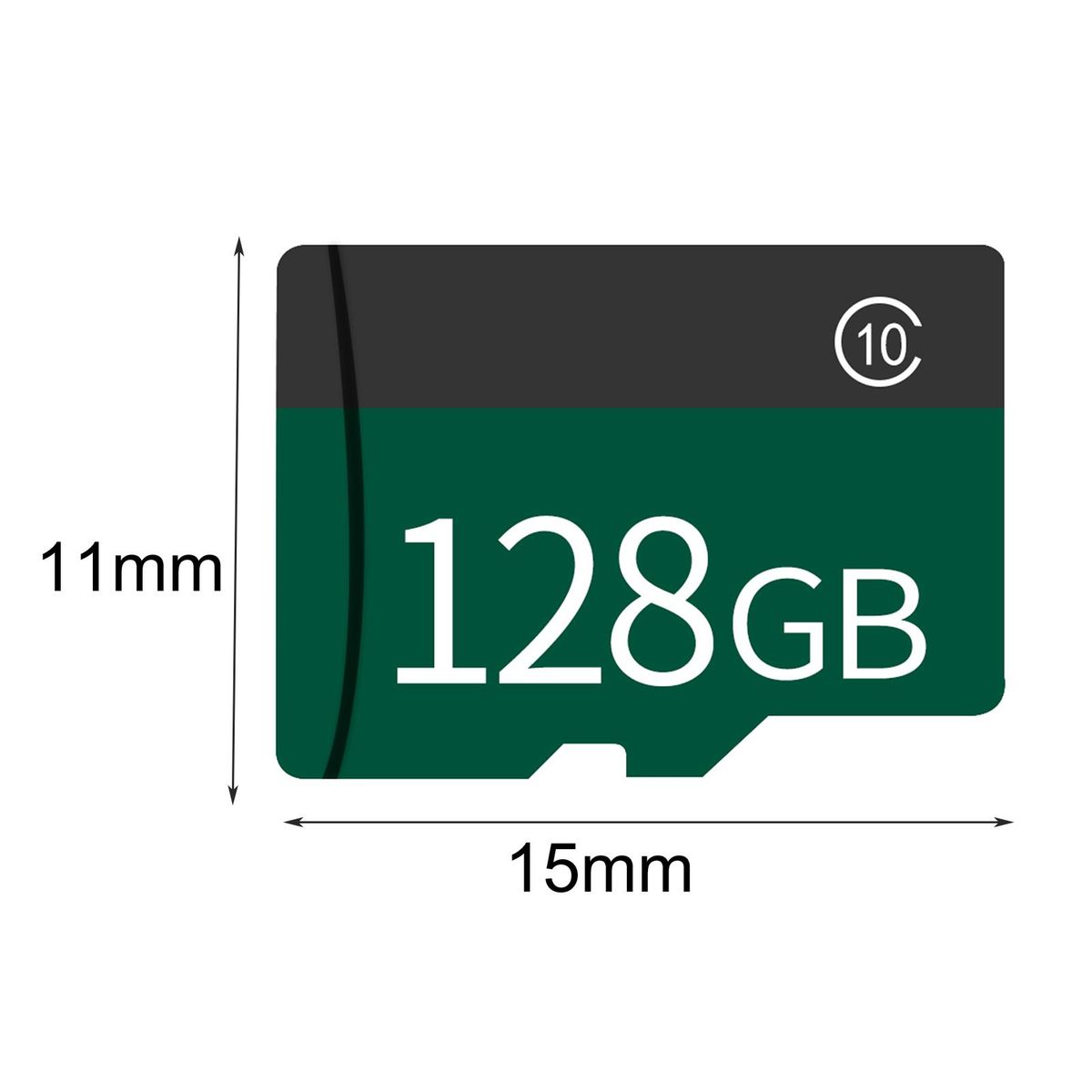 8G/16G/32G/64G/128G TF Memory Card Portable C10-Green