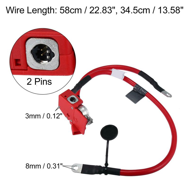 61129322056 Car Positive Terminal Battery Cable for -BMW X6