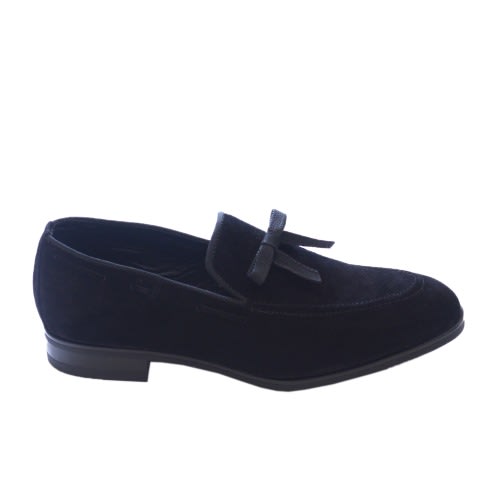 Men's Formal Suede Shoe  - Black