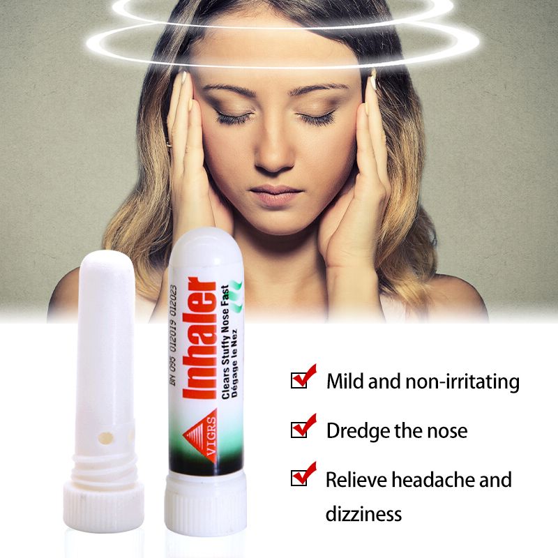 Rhinitis Nasal Herbal Inhaler Menthol Nose Cream Essential Oil 2pcs Thailand Mint Cold Cream Herbal Cool Natural Herbal Inhaler