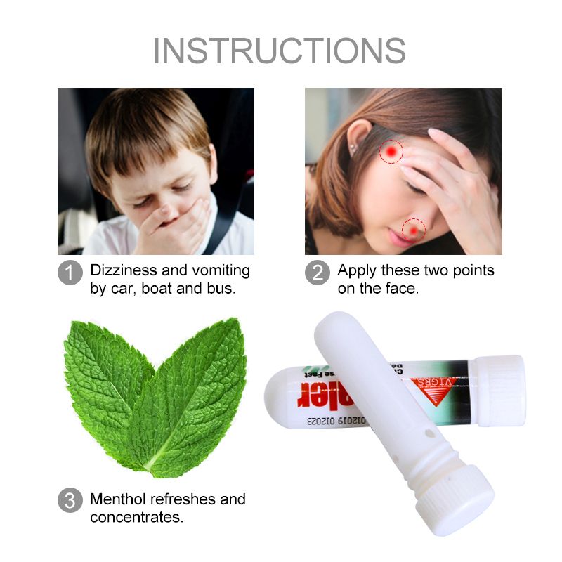Rhinitis Nasal Herbal Inhaler Menthol Nose Cream Essential Oil 2pcs Thailand Mint Cold Cream Herbal Cool Natural Herbal Inhaler