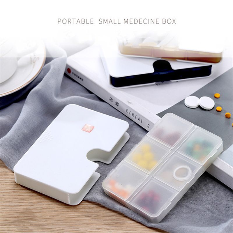Daily Pill Case Medicine Drug Pills Organizer Storage Boxs Portable Pharmacy Capsule Tablet Container Empty Pillbox Cases
