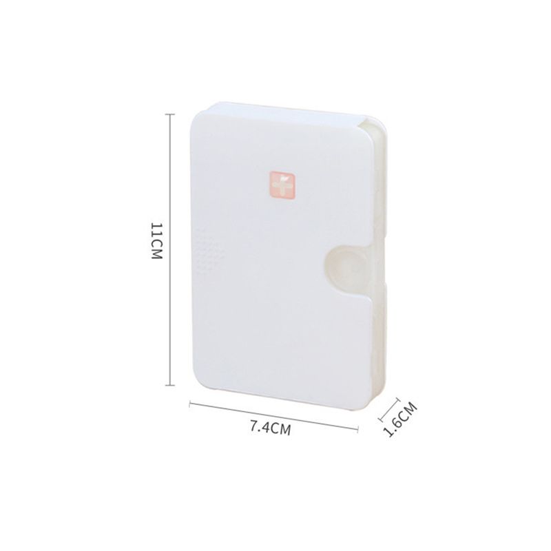 Daily Pill Case Medicine Drug Pills Organizer Storage Boxs Portable Pharmacy Capsule Tablet Container Empty Pillbox Cases