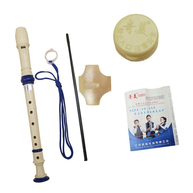 6 Hole Soprano Recorder Flute Clarinet For Student Beginners