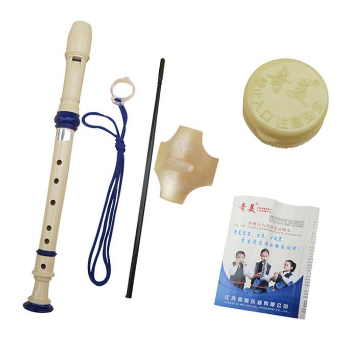 6 Hole Soprano Recorder Flute Clarinet For Student Beginners