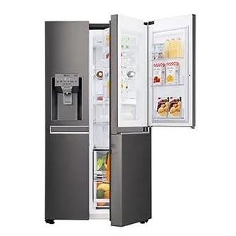 Side By Side Refrigerator - 687 Liters With Automatic Ice Maker - Ref 247 Sllv-j