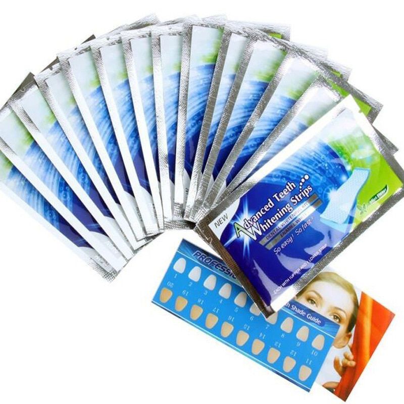 ZZSHINY 28pcs BOX Teeth Whitening Strips Professional Tooth Bleaching Whiter  Strips For Dropshipping