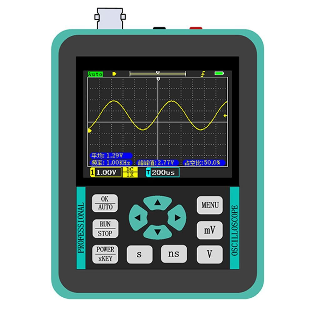 DSO-TC3 3in1 Digital Oscilloscope Transistor Tester Signal  Meter Oscilloscope 2.4inch TFT Display 10MS/s Sample
