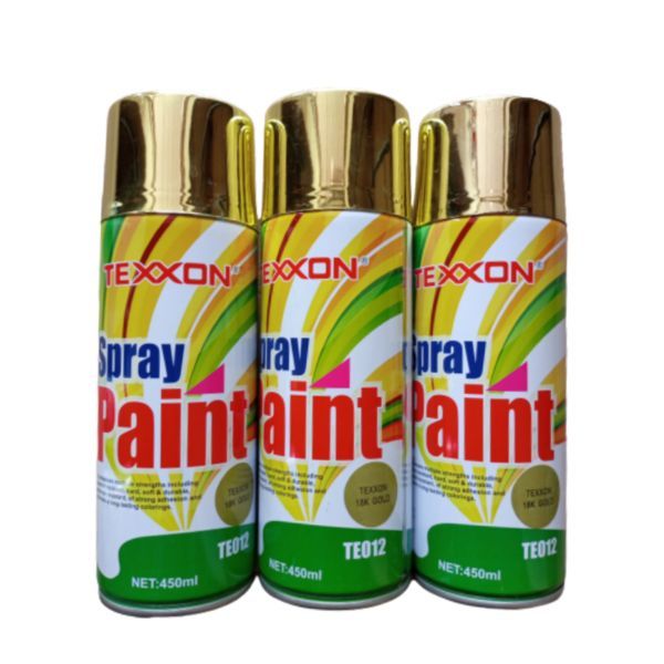 TEXXON Spray Paint(gold 3pc)