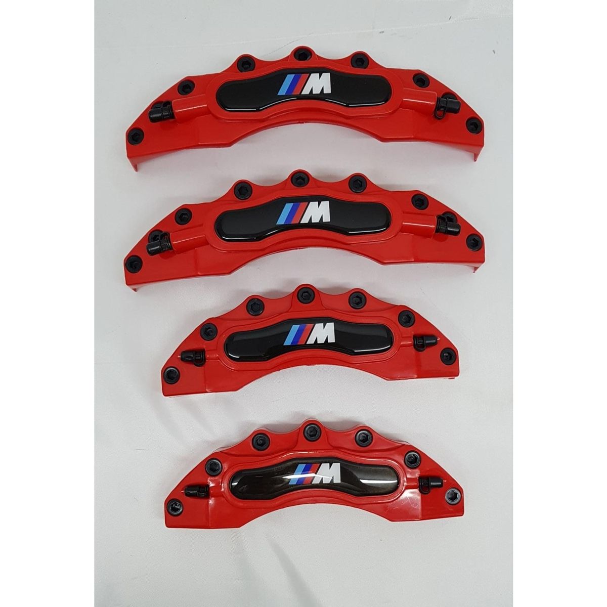 Caliper Covers - Red Brake Caliper Covers - 4 Pieces