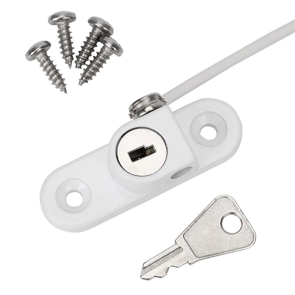 Door Window Security Lock 180mm Limit Child Safety Doors Lock Safety Device Window Restrictor Anti-theft